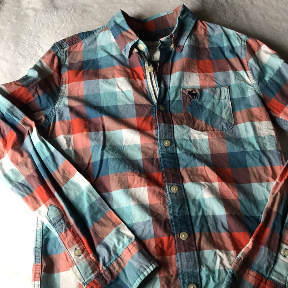 Boys Abercrombie Dress Shirt